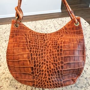 Donald J Pliner Shoulder Leather Hobo Bag